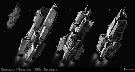 Expanse Ship Concept Art