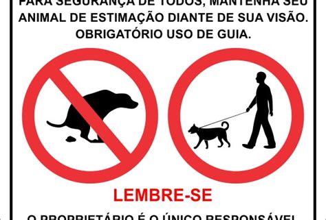 Impedir O Acesso De Cão Guia É Crime - Placa Aviso Uso de Guia no Cão | rio-placas