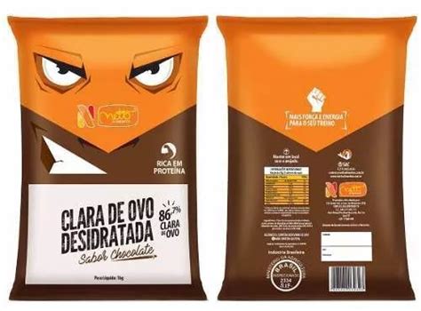 Suplemento en polvo Netto Alimentos Clara de Ovo Desidratada proteínas