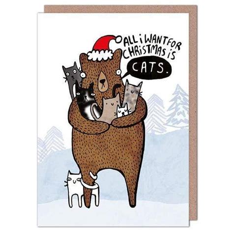 Christmas Cats Christmas Card