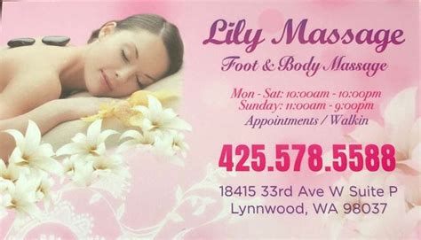 Lily Massage Updated January 2025 28 Photos And 92 Reviews 18415 33rd Ave W Lynnwood