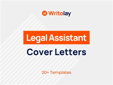 Legal Assistant Cover Letter Examples 4 Templates Writolay