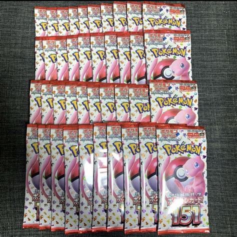 新品【バラパック2box分 40個セット】ポケモンカード151 By メルカリ