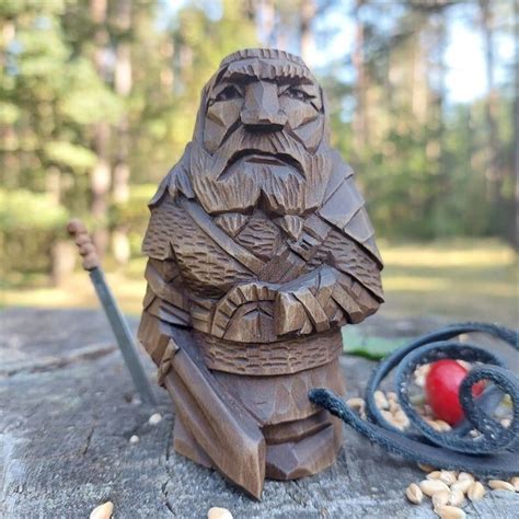 Ullr statue, Ullr Norse statue, norse gods, viking statue, norse pagan ...