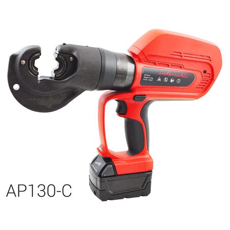 Battery Operated Hydraulic Crimping Tool 130 KN Max 400 Mm2