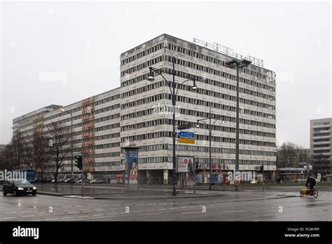 BERLIN JANUARY 12 The Haus Der Statistik German For House Of