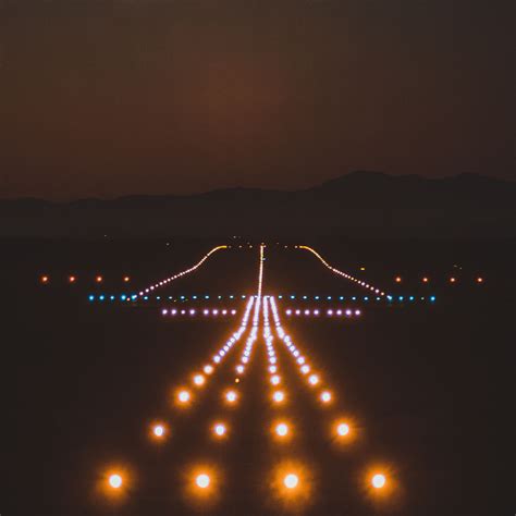 Runway Lights Wallpapers 4k Hd Runway Lights Backgrounds On Wallpaperbat