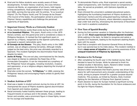 RIZAL-MIDTERM 1st quarter in college in. | PDF