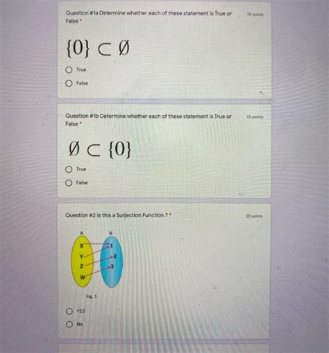 Solved Question 1a Determine Whether Each Of These