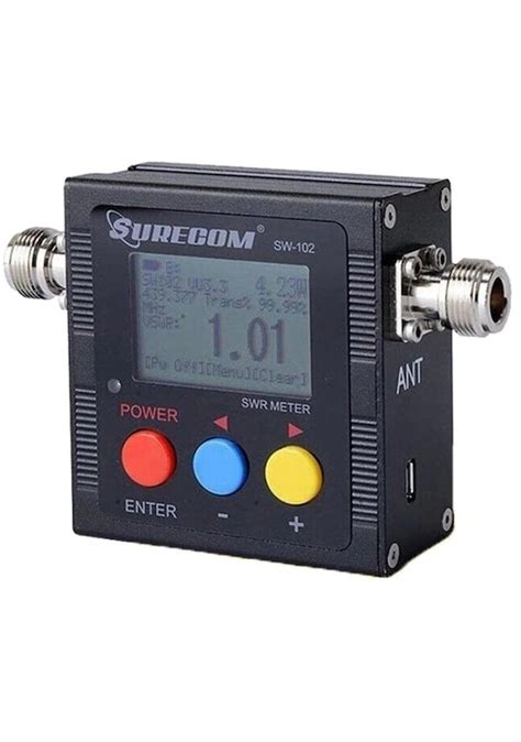 Surecom Sw Mhz Vhf Uhf Dijital Anten G Ve Swr Metre G