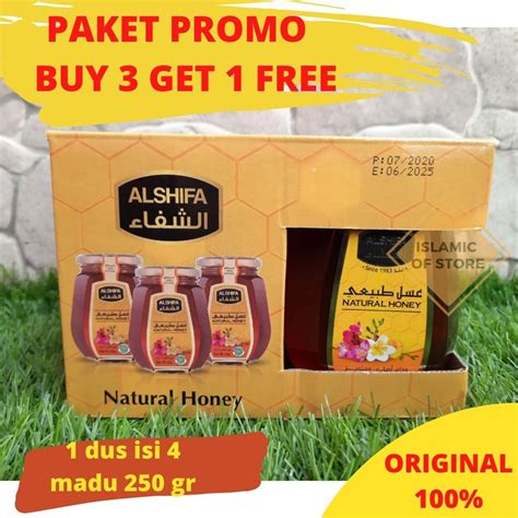 Jual Madu Al Shifa 250 Gr PROMO BUY 3 GET 1 Al Shifa Original ARAB