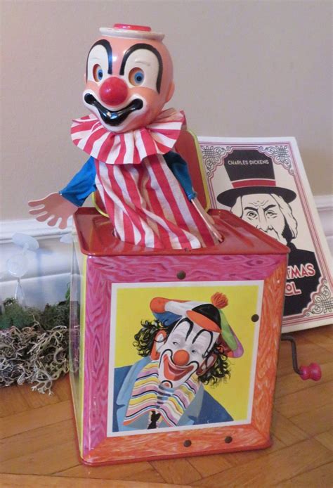 Scary Clowns Jack In The Box Mattel Charles S Toys Vintage