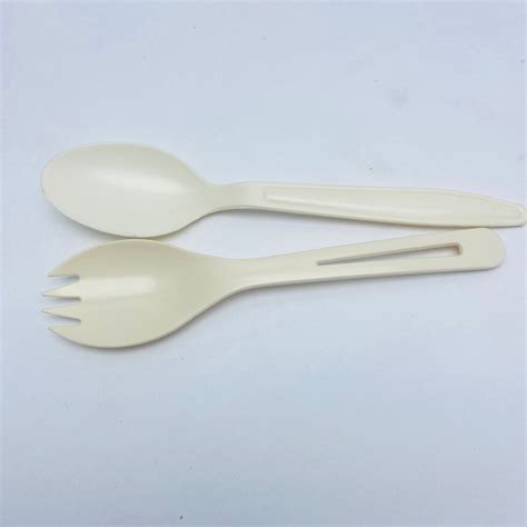 Hot Sell Biodegradable Compostable Handle Disposable Pla Spoon