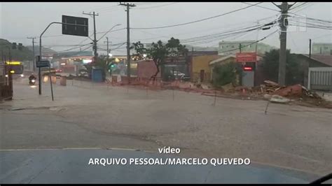 Vídeo Chuva Forte Atinge Região De Sorocaba E Deixa Vias Alagadas