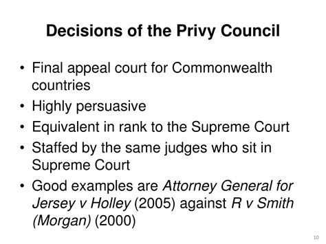 Ppt Judicial Precedent The Doctrine Of Precedent Powerpoint