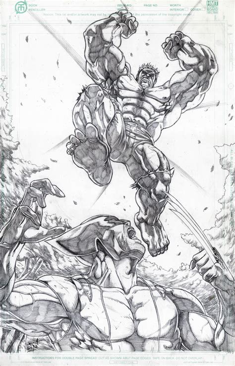 Hulk vs. Wolverine by jey2dworld on DeviantArt