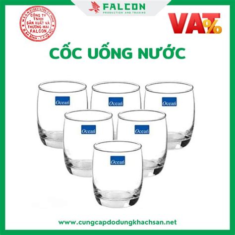 uong nuoc ocean cung cap  dung khach san falcon