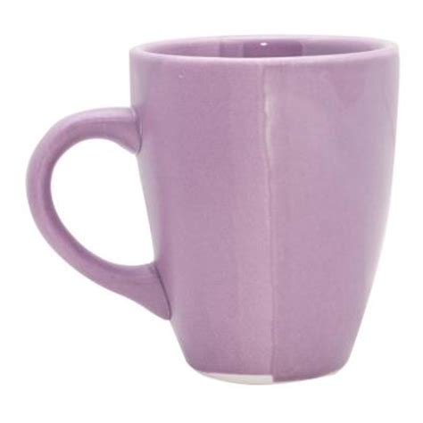 Taza de cerámica Hometrends bitextura morada 1 pza Walmart