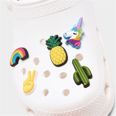 Crocs Jibbitz Fun Trends Charms 5 Pack Shopstyle