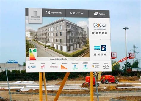 Panneaux De Chantier Personnalis S Publicit Permis Et D Clarations