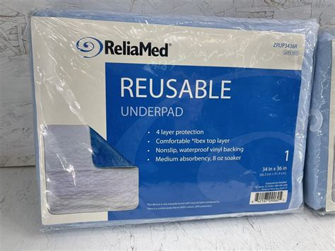 2 New 34x36 Washable Bed Pads Underpads Hospital Medical Incontinence Reusable 842167090605 Ebay