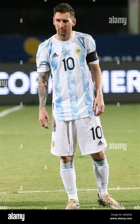 Lionel Messi Of Argentine During The Copa America 2021 Quarter Final