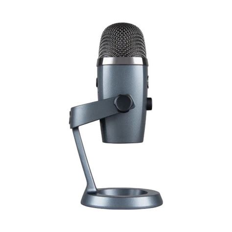 Buy Logitech Yeti Nano Premium Dual Pattern Usb With Blue Voice Microphone Shadow Grey 988