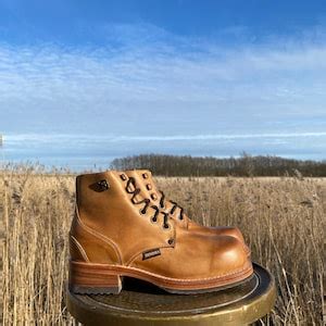 Men Ankle Work Boots Black Brown - Etsy