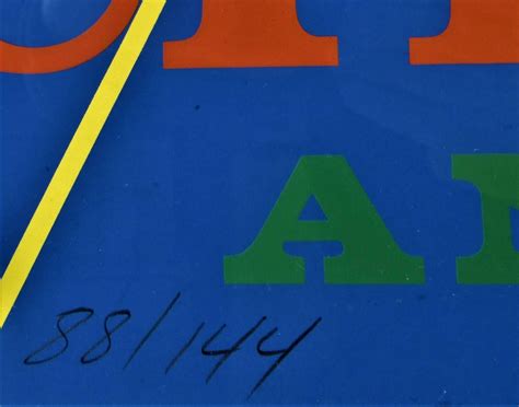 Robert Indiana New York City Center 25th Anniversary At 1stdibs