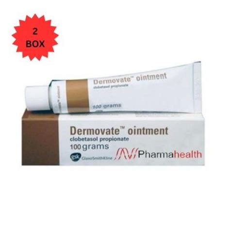 DERMOVATE OINTMENT 100 G 2 BOX