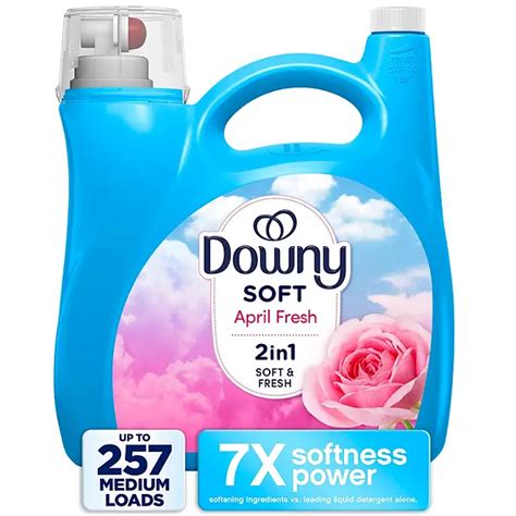 Downy Soft And Fresh Liquid Fabric Softener April Fresh 257 Loads 150 Fl Oz Sam S Club