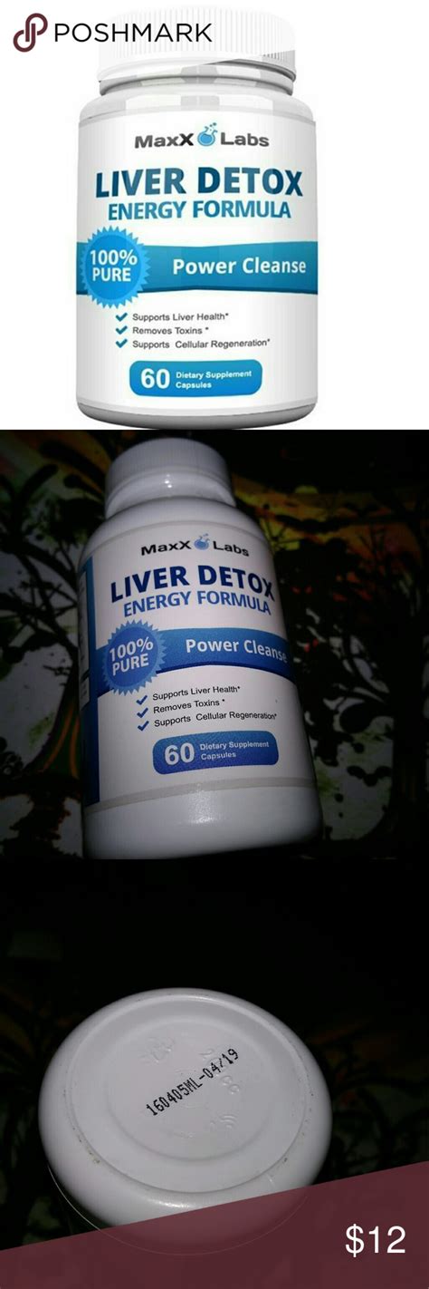 Liver Detox Vitamins Natural Energy Maxx Labs Liver Detox Helps To Bring Your Liver Back Into