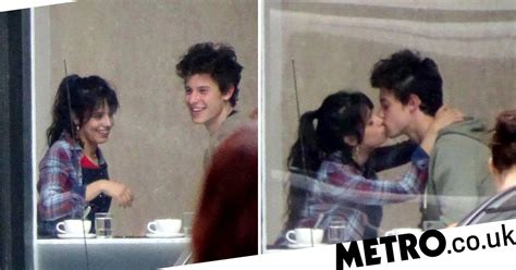 Camila Cabello And Shawn Mendes Kiss Pictures On Coffee Date Metro News