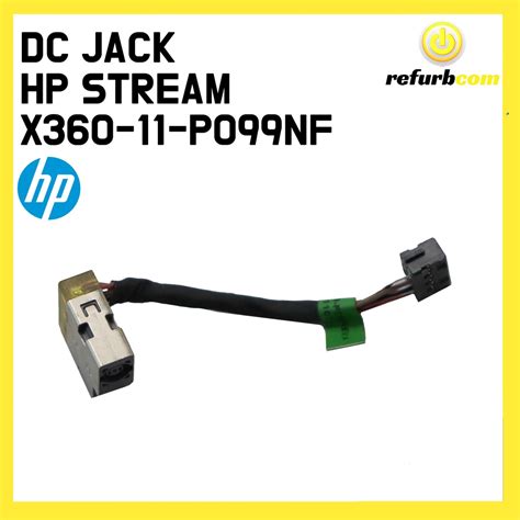 DC Power Jack With Cable For HP STREAM X360 11 P099NF 11 P085NG 11