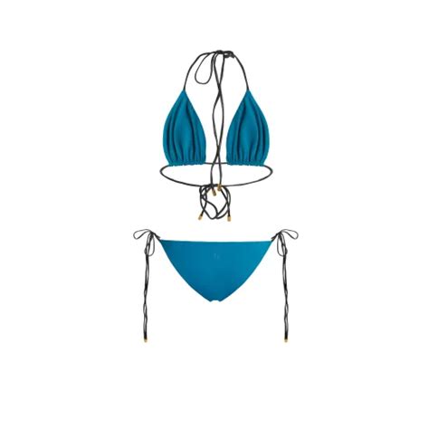 Haracci Petrol Mavisi Amazon Üçgen Bikini hipicon