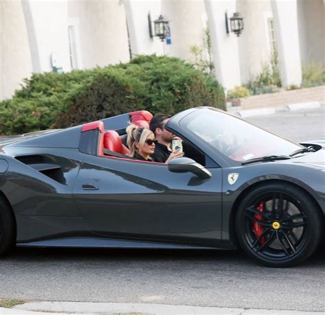 Bebe Rexha - Gets a New Ferrari Delivered to Her Home in Los Angeles-24 ...