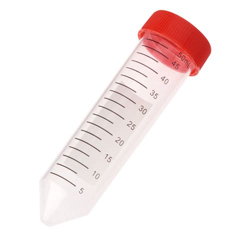 Conical Tube 50ml Graduated With Screw Cap Bulk Packed Case Of 500