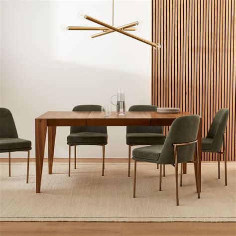 Anderson Solid Wood Expandable Dining Table West Elm