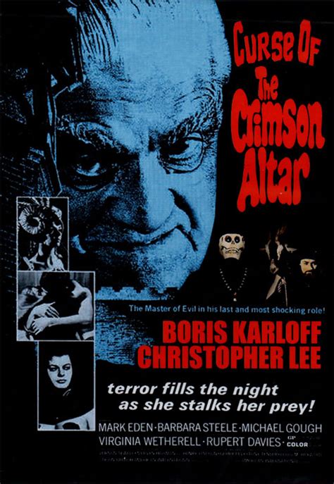 CURSE OF THE CRIMSON ALTAR (1968) - DVD