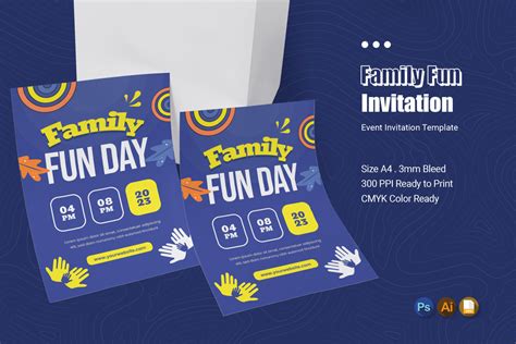 Family Fun Day Event Invitation