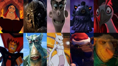 Disney Animated Movie Villains