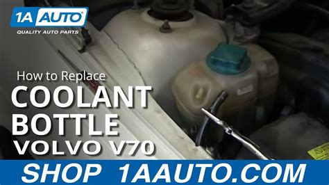 How To Install Replace Engine Coolant Reservoir Tank Volvo V