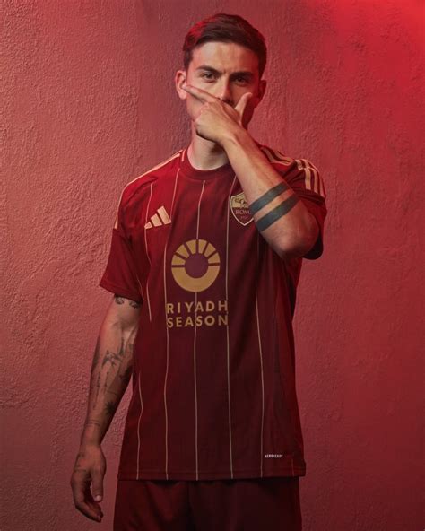 AS Roma 2024 25 Adidas Home Kit Released The Kitman