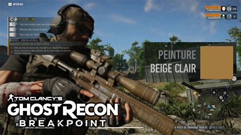 Ghost Recon Breakpoint O Trouver La Peinture Beige Clair Youtube