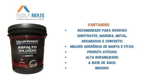 Primer Liquido Manta Asfáltico Emulsão Asfáltica Galão 3 6l Mebuscar