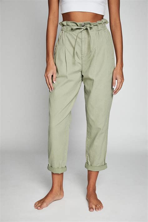 Paperbag Pants Tea Cotton On Trousers