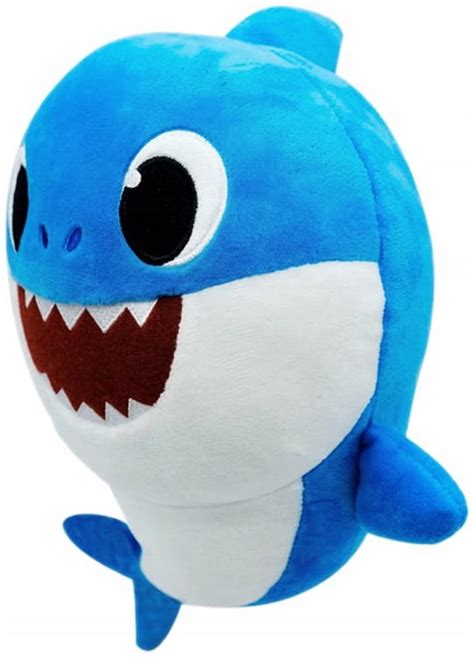 Baby Shark Maskotka Z D Wi Kiem Niebieski Rekin Daddy Shark