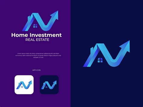 Realestate investment logo by Rony Pa - Logo Designer 🔵 on Dribbble