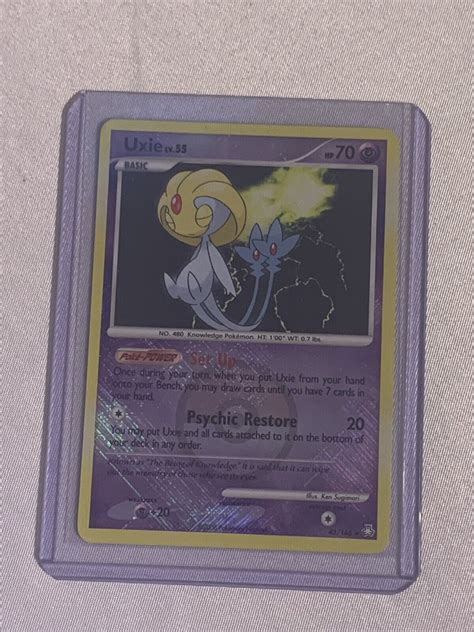 Pokemon TCG Uxie Legends Awakened 43 146 Reverse Holo NM EBay