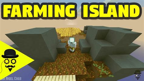 Creating A Farm Island Minecraft Hypixel Skyblock Youtube